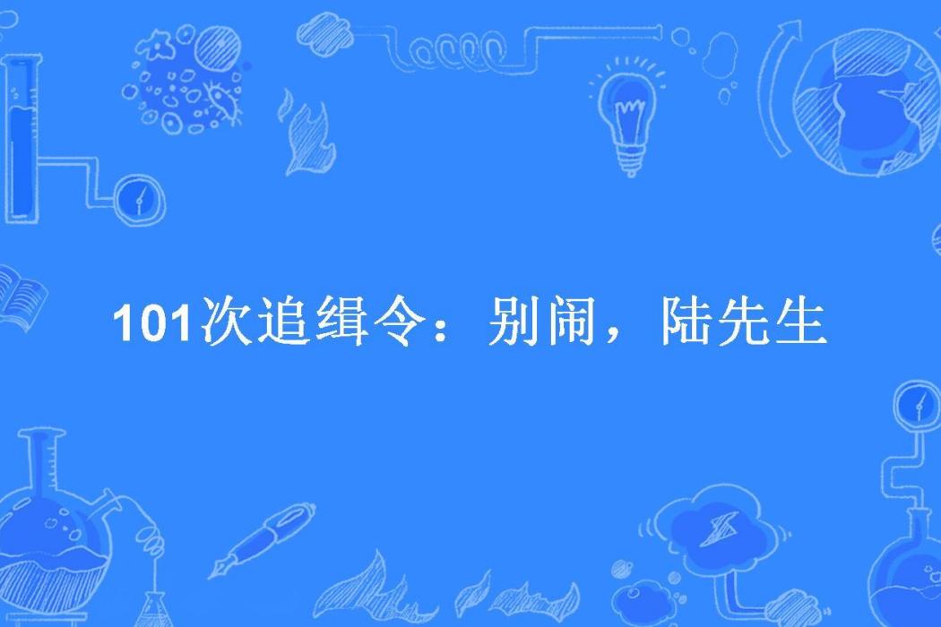 101次追緝令：別鬧，陸先生