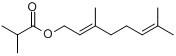 2-甲基丙酸-3,7-二甲基-2,6-辛二醇酯