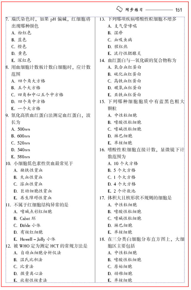 2012臨床醫學檢驗技術（士）資格考試用書