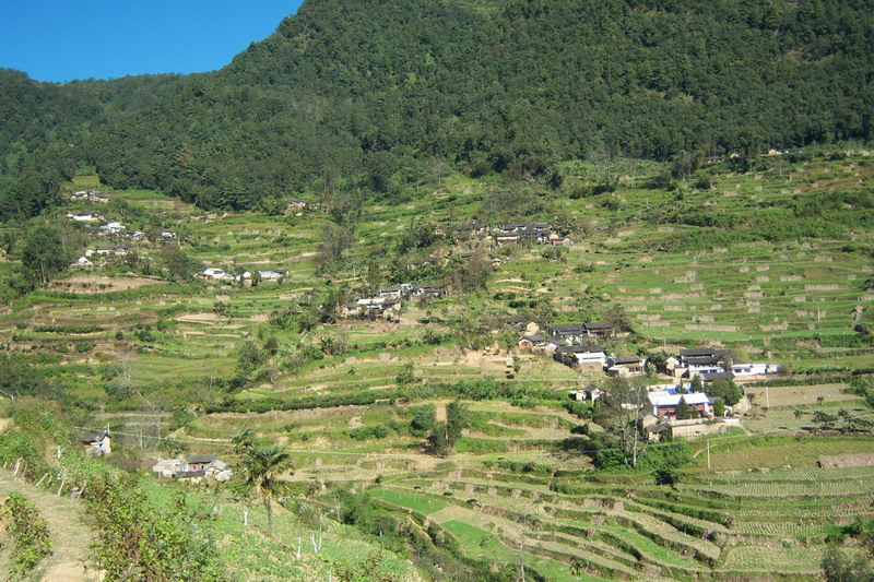 中山自然村村寨