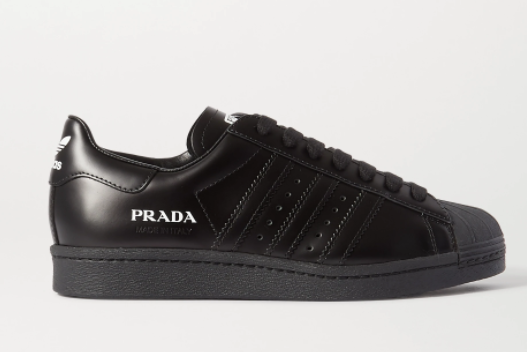 x Prada Superstar皮革運動鞋