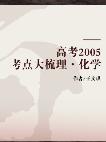 高考2005考點大梳理·化學