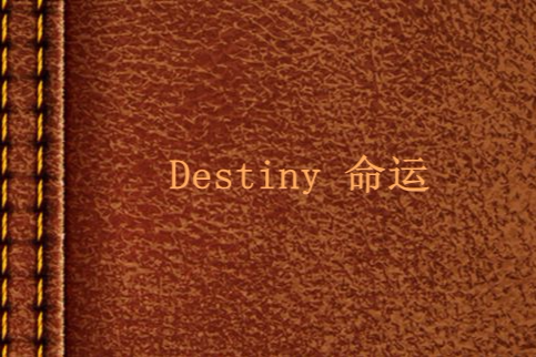 Destiny 命運