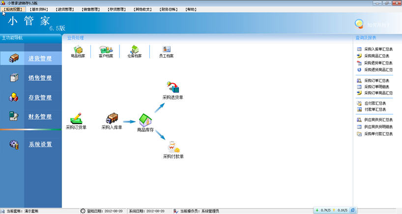 小管家進銷存財務一體化