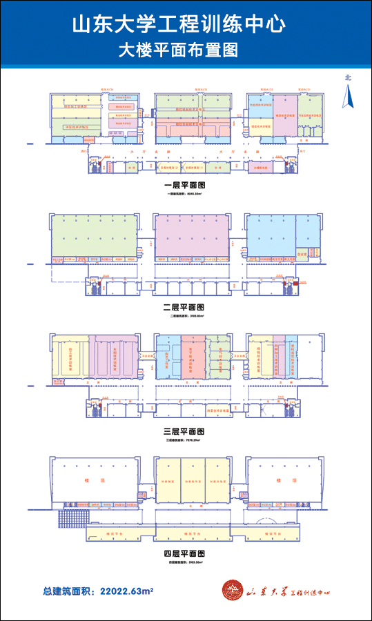 中心平面圖