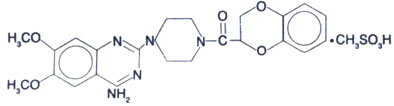 甲磺酸多沙唑嗪緩釋片