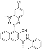 4-[（4-氯-2-硝基苯基）偶氮]-3-羥基-N-（2-甲基苯基）-2-萘甲醯胺