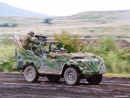 日本73式軍用吉普車