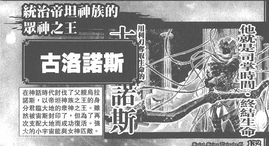 克洛諾斯(聖鬥士星矢系列—泰坦神族之王)