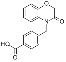 4-（3-氧代-2,3-二氫-4H-1,4-苯並嗪-4-基）甲基苯甲酸