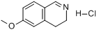 3,4-二氫-6-甲氧基異喹啉鹽酸鹽
