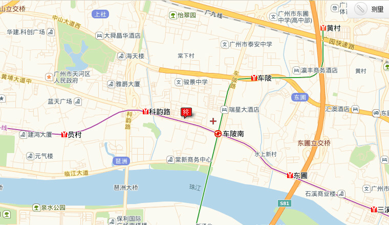 場館交通路線圖