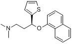 S-(+)-N,N-二甲基-3-（1-萘氧基）-3-（2-噻吩）-丙胺