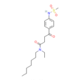 N-乙基-N-庚基-4-[（甲磺醯氨基）苯基]-4-氧代丁醯胺