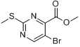 2-甲基巰基-5-溴嘧啶-4-甲酸甲酯