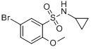 5-溴-N-環丙基-2-甲氧基苯磺醯胺