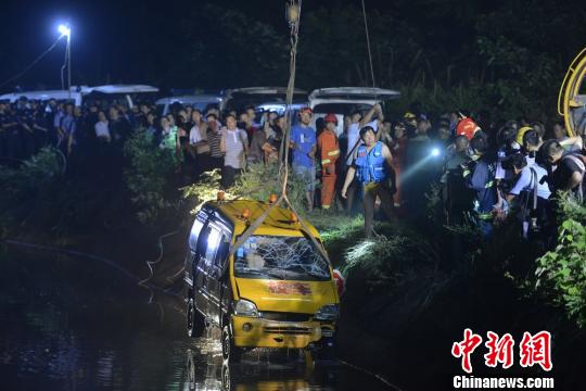 7.10湖南幼稚園校車翻入水庫事件