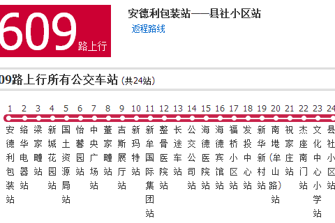 煙臺公交609路