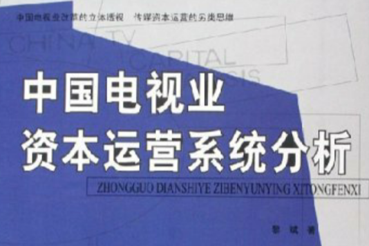 中國電視業資本運營系統分析