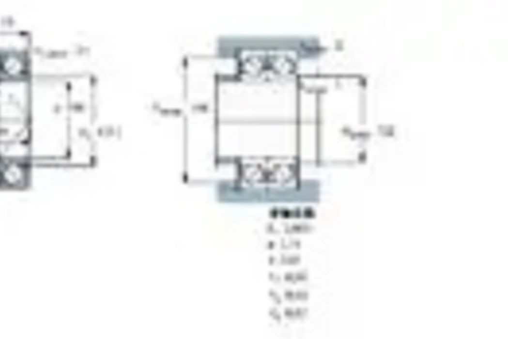 SKF 2*7222BECCM軸承