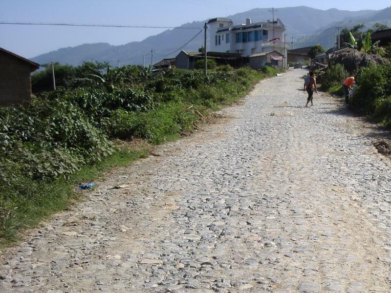 趕發山村通村道路