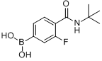 N-叔丁基-4-硼-2-氟苯甲醯胺