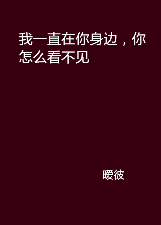 我一直在你身邊，你怎么看不見