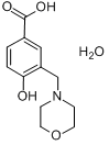 4-羥基-3-（嗎啉代甲基）苯甲酸水合物