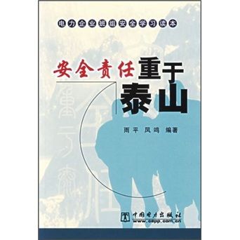 電力企業班組安全學習讀本：安全責任重於泰山