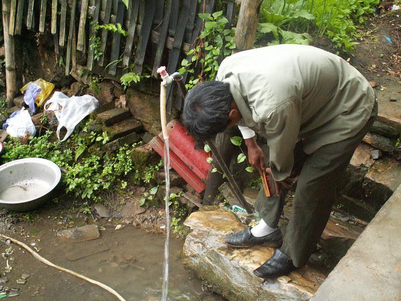 道水村通水