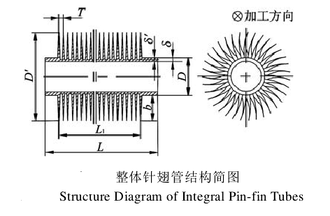 整體針翅管結構圖