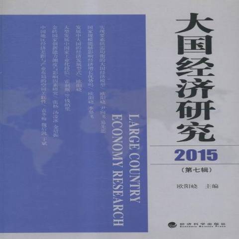 大國經濟研究：第七輯2015