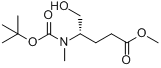 (S)-4-叔丁氧羰基甲基氨基-5-羥基戊酸甲酯