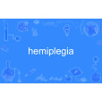 hemiplegia