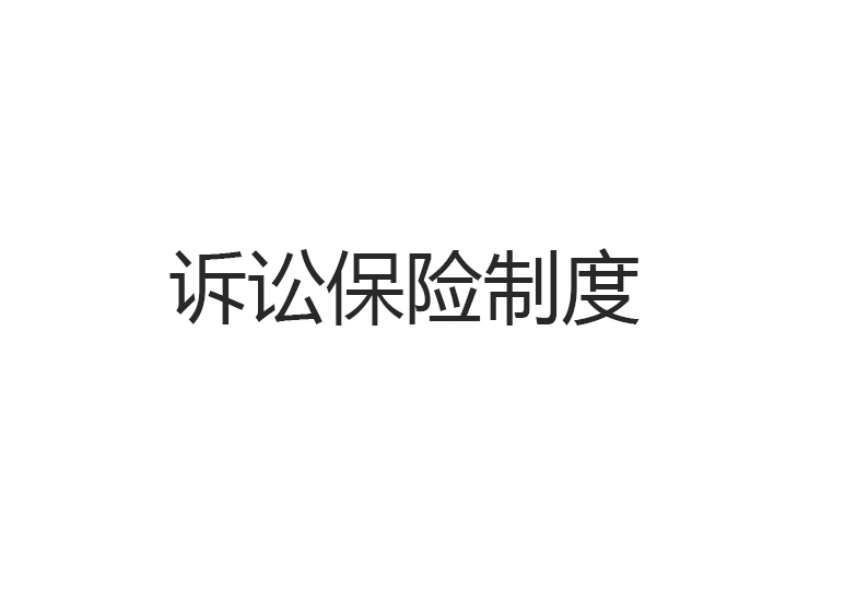 訴訟保險制度