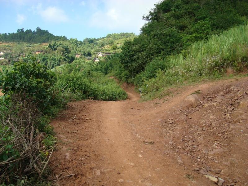 酸杷根村進村道路