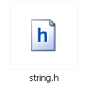 string.h