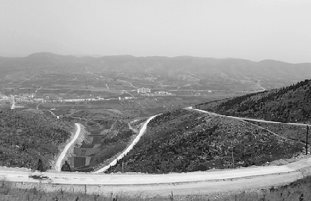 群山溝河口石器加工場遺址