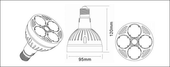 LED PAR30 35W