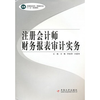 註冊會計師財務報表審計實務