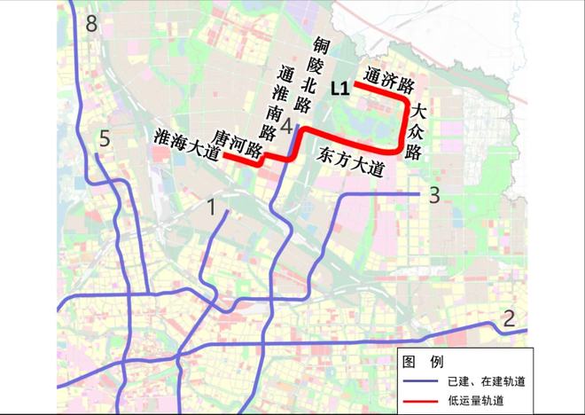 合肥市市區低運量軌道交通線網規劃