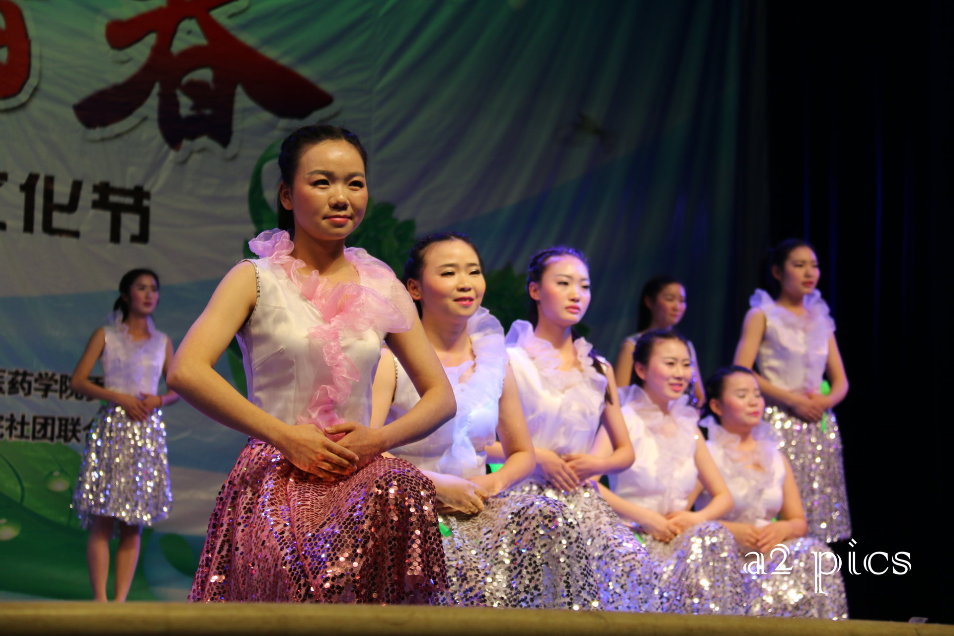 湖北醫藥學院第六屆“春蕾”社團文化節手語舞表演