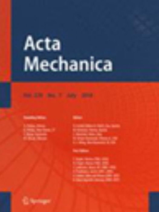 ACTA MECHANICA