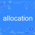 allocation