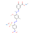 2-羥基-5-[[2-甲氧基-5-甲基-4-[（4-硝基-2-磺基苯基）偶氮]苯基]偶氮]苯甲酸二鈉鹽