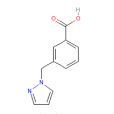 3-（1H-吡唑-1-基甲基）苯甲酸0.22H2O