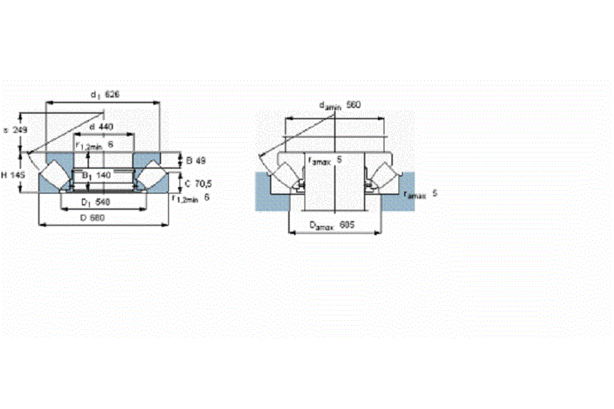 SKF 29388EM軸承