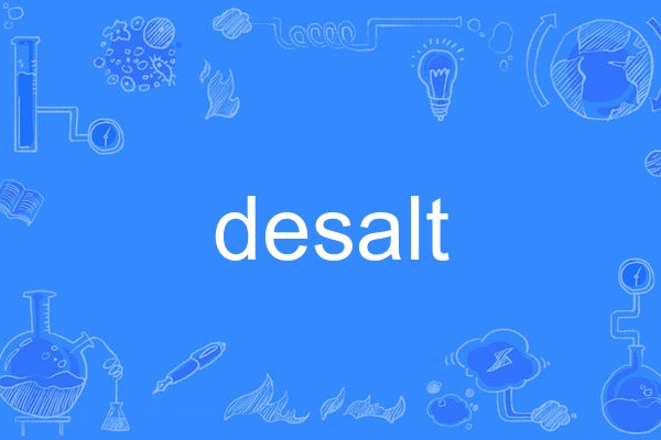 desalt