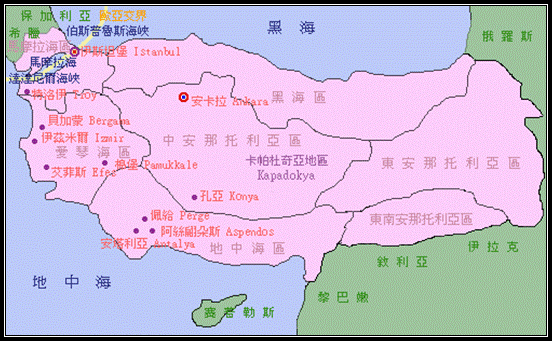 土耳其馬爾馬拉海底隧道地理位置