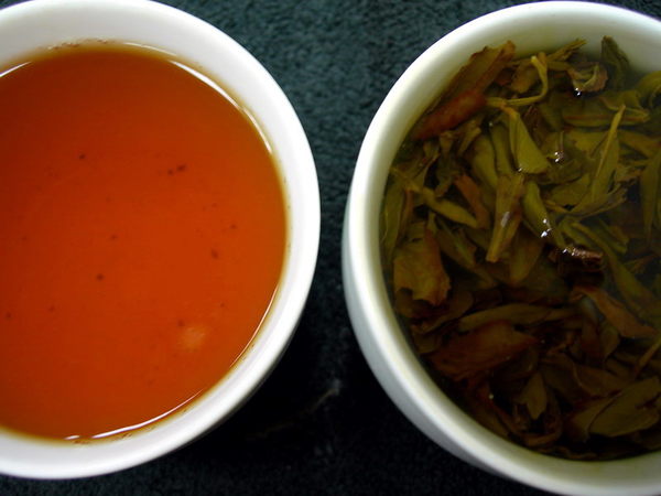 茶湯及茶葉